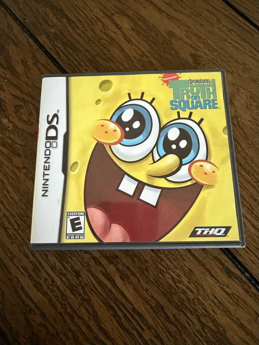 SpongeBob's Truth or Square (Nintendo DS, 2009) CIB Complete with Manual